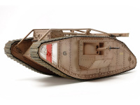 British Mk. IV Male Tank WWI - Motorised - with Figures - 1/35