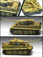 German Tiger I - Mid Version - 70th Anniversary Edition Normandy Invasion - 1/35