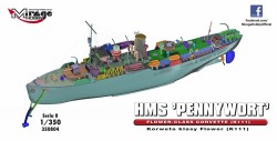 Flower Class Corvette K111 - HMS Pennyworth - 1:350