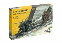 Breda 20/85 mod. 35 - Pferdegespann mit Besatzung - 1:35