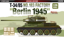 T-34/85 No. 183 Factory - Berlin 1945 - Limited Special Edition - 1:35